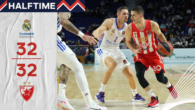 POLUVREME: Zvezda igra egal meč u Madridu!