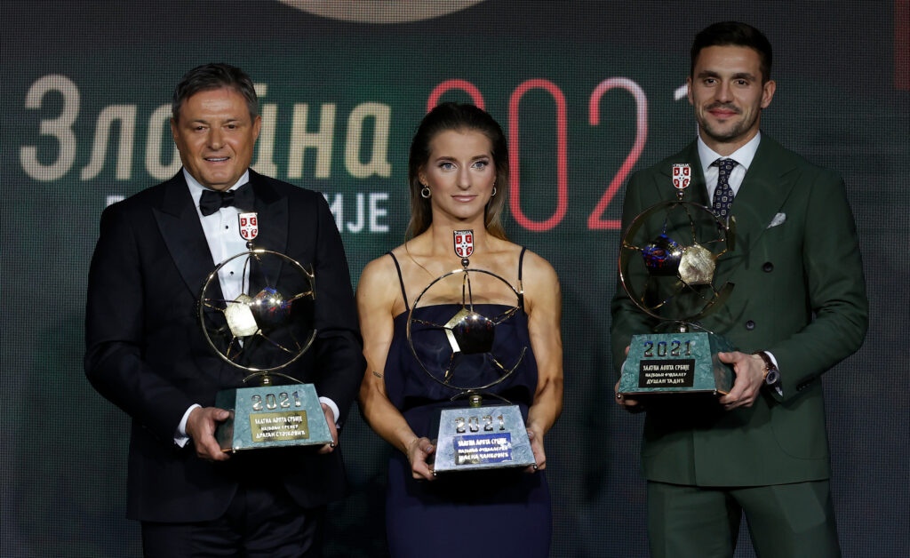 Dodeljene Zlatne lopte: Piksi i Tadić najbolji! (VIDEO)