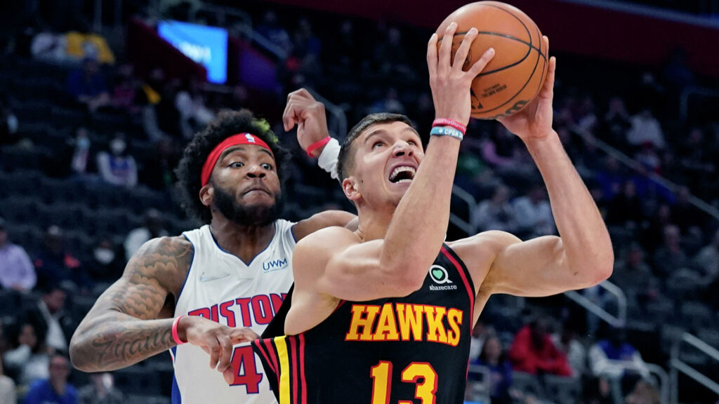 Odlična partija Bogdanovića! Detroit ipak bolji od Atlante posle produžetka! (VIDEO)