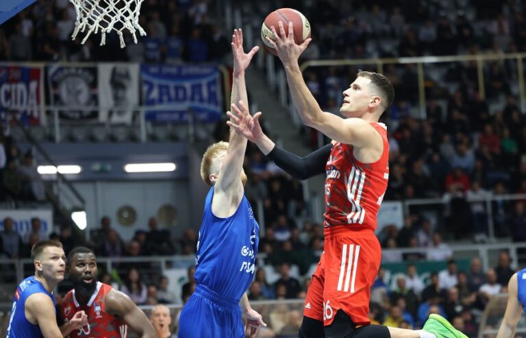 Zvezda se ubedljivom pobedom revanširala Zadru za poraz iz prvog dela sezone!