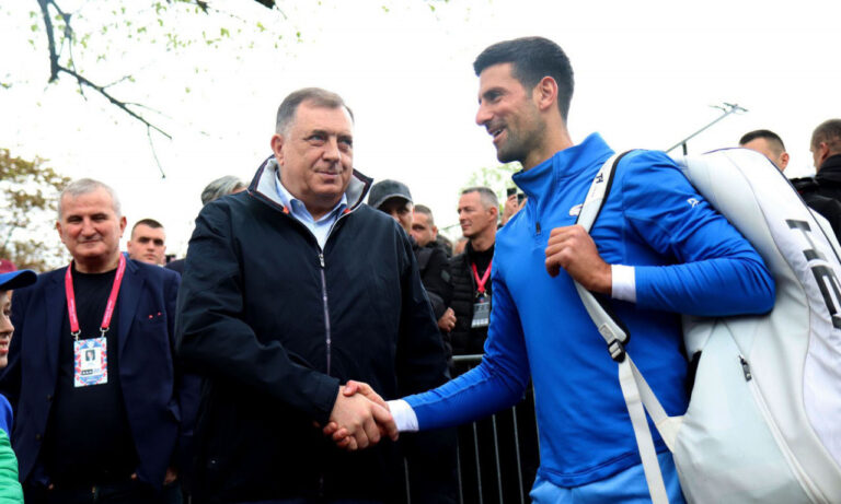 MILORAD DODIK NAJSTRAŠNIJE IZVREĐAO ĐOKOVIĆE: Teški su u pi**u materinu, uf…! (VIDEO) dodik-djokovic