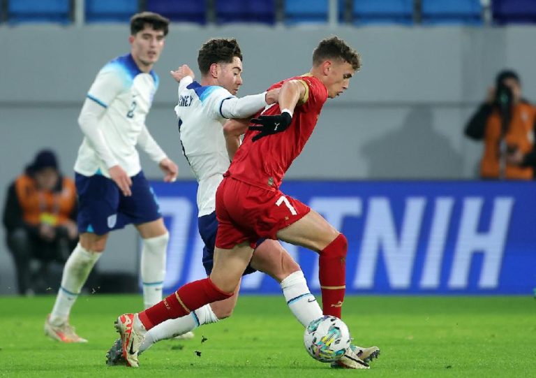 Omladinci Srbije ponovo nemoćni protiv Engleske!