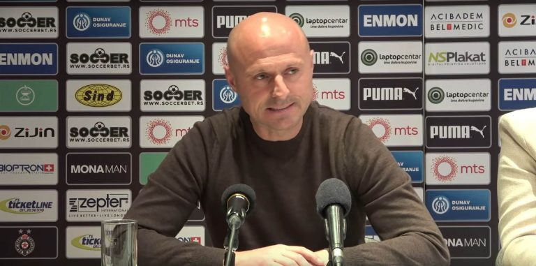 TRENER PARTIZANA IGOR DULJAJ – Tačno u podne izašao pred novinare uoči 171. “večitog” derbija!