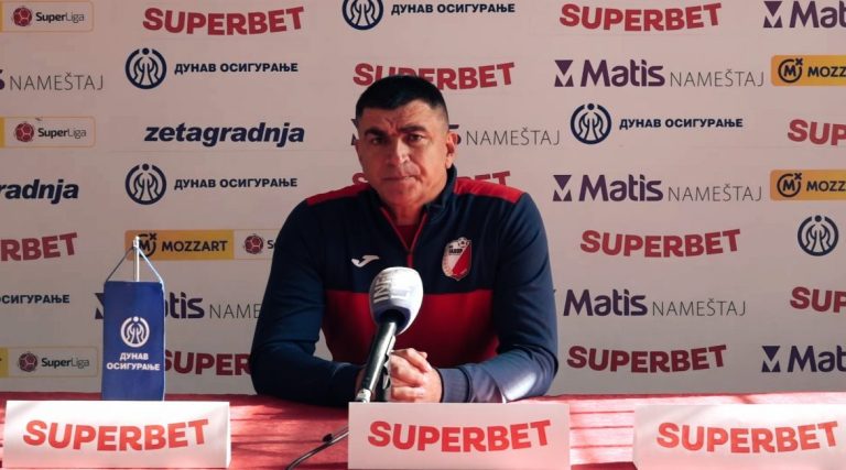 “Oštećeni smo na prethodnim utakmicama, protiv Zvezde nismo” Ćurčić zagrmeo nakon poraza od crveno-belih! Ćurčić