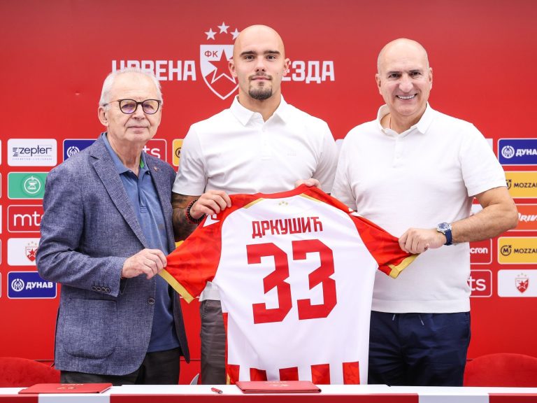 ZVANIČNO: Drkušić u Crvenoj zvezdi!